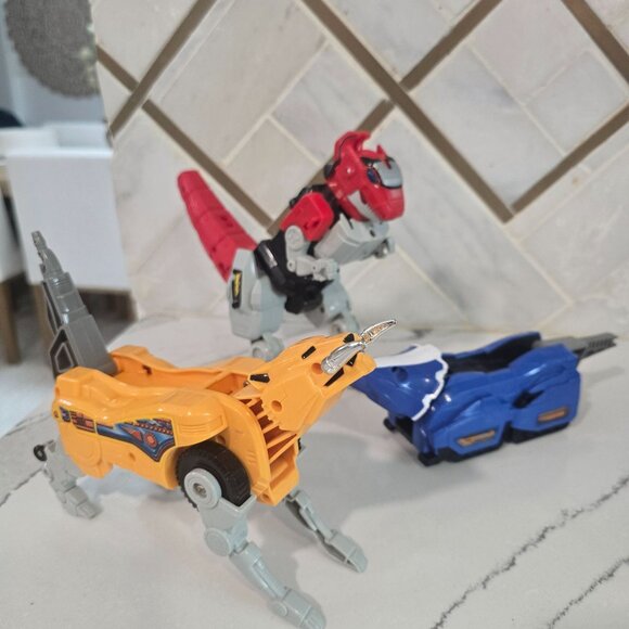 Vintage Bandai Power Rangers 1991 Dino Megazord Action Figure used condition - Picture 7 of 13